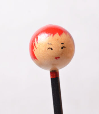 Kanzashi kokeshi – ozdoba do włosów (kok21)