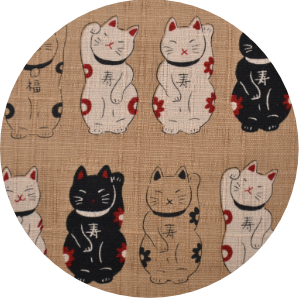 Plecak mini – kot maneki neko